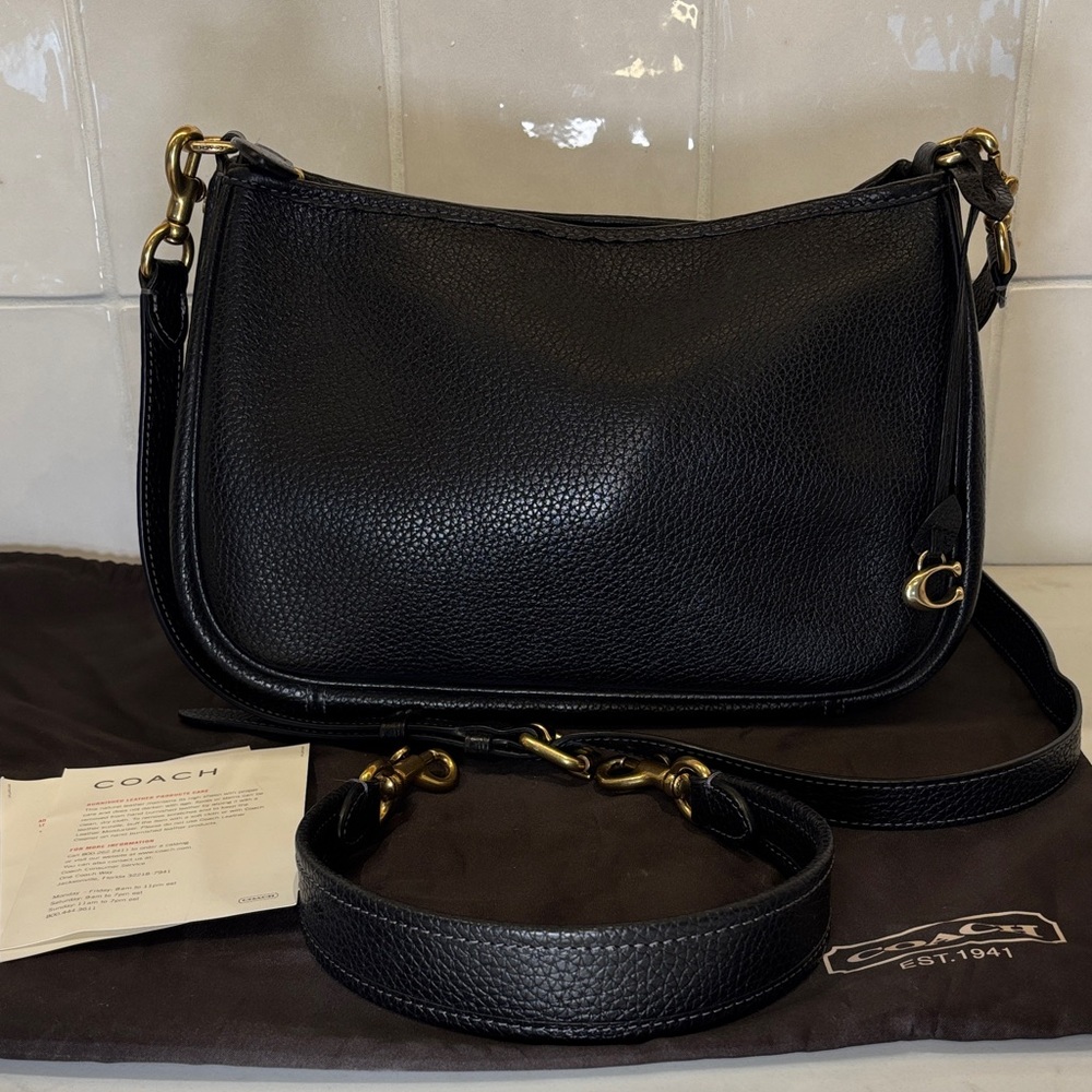 Coach Black Cary Crossbody bag